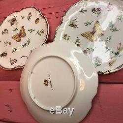 I. Godinger & Co PRIMAVERA 16pc Tea Dinner Settings Butterflies Dragonfly Teapot