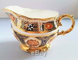 Imari' Rare Lancashire Rose H/painted Gold China Spode Style Tea Pot Set