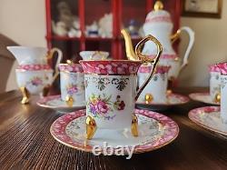 Imperial Japan Design Tea Set In Beautiful Condition