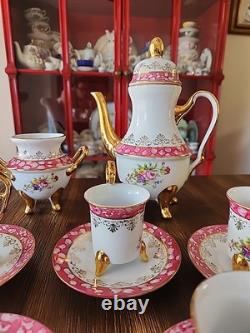 Imperial Japan Design Tea Set In Beautiful Condition
