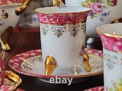Imperial Japan Design Tea Set In Beautiful Condition