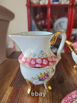 Imperial Japan Design Tea Set In Beautiful Condition