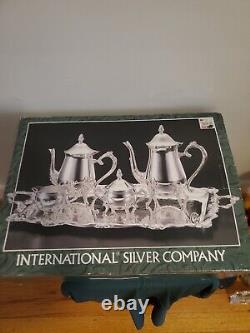 International Silver Company Tea / Coffee 5 Pieces Set NIB