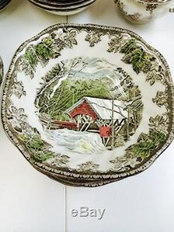 JOHNSON BROS The Friendly Village Collection 1 Owner EUC INCREDIBLE 178 PCS WOW