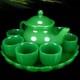 Jade Teapot Kung Fu Tea Set Chinese Style Health Teaware Brewing Pot Complete
