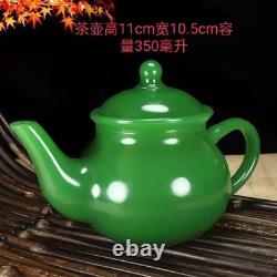 Jade Teapot Kung Fu Tea Set Chinese Style Health Teaware Brewing Pot Complete