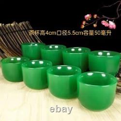 Jade Teapot Kung Fu Tea Set Chinese Style Health Teaware Brewing Pot Complete