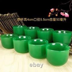 Jade Teapot Kung Fu Tea Set Chinese Style Health Teaware Brewing Pot Complete