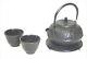 Japanese Cast Iron Teapot Tea Set Withtrivet #ts20-06