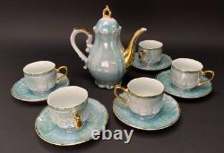 Japanese Eggshell porcelain Tea Set of 6 pcs from Kinto, Teapot, Cup & saucers