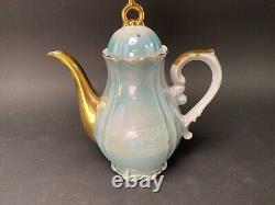 Japanese Eggshell porcelain Tea Set of 6 pcs from Kinto, Teapot, Cup & saucers