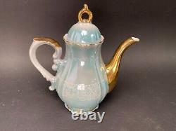 Japanese Eggshell porcelain Tea Set of 6 pcs from Kinto, Teapot, Cup & saucers