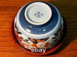 Japanese Tea Set Tea Pot & 4 Matching Tea Cups with Lid & Saucers Arita Ware