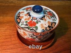Japanese Tea Set Tea Pot & 4 Matching Tea Cups with Lid & Saucers Arita Ware
