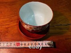 Japanese Tea Set Tea Pot & 4 Matching Tea Cups with Lid & Saucers Arita Ware