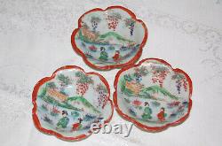 Japanese Tea Set Vintage Teapot, Cups, Plates 34 Pieces L2371