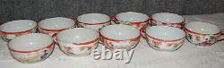 Japanese Tea Set Vintage Teapot, Cups, Plates 34 Pieces L2371