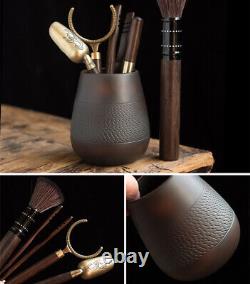 Jianshui Purple Pottery Complete Tea Set Ceramic Gaiwan Tea Pot Cup Tea Strainer