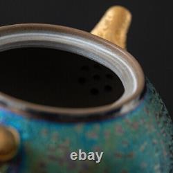Jianzhan Boutique Tea Set Ceramic Gilding Tea Pot Gaiwan Master Cup Pitcher New