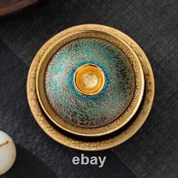 Jianzhan Boutique Tea Set Ceramic Gilding Tea Pot Gaiwan Master Cup Pitcher New