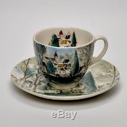 Johnson Bros Dream Town Antique Coffee Set