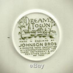 Johnson Bros Dream Town Antique Coffee Set