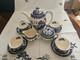 Johnson Brothers Blue Willow Tall Tea Pot Service For 4-immaculate New Condition
