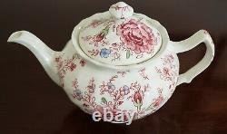 Johnson brothers Rose Chintz Tea Set withteapot