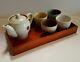 Kansai Yamamoto Stoneware Tea Set