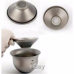 Keith Ti3900 Titanium Tea Cup Camping Kettle Tea set Outdoor Portable Tea pot