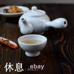 Korean Traditional Clay Teapot Ceramic Pot Handmade Tea Set Teacup Earthen Pot