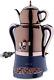 Korkmaz Tea Maker Set Stainless Steel Samovar, Electric Teapot Set For Gift