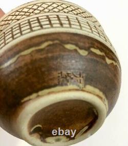 Kyusu Japanese Tea Pot Set with Bowl 4 Cups All Marked Handcrafted In Japan