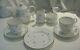 Laura Ashley Castleberry 9pc Tea Set Teapot Sugar Creamer Cups Saucers Desserts