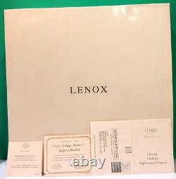 LENOX MINIATURE TEAPOT COLLECTION Vintage Patterns Mini Replicas NEW in BOX wCOA