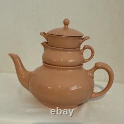 LENOX Rare Antique c. 1906 STACKING TEA POT TEAPOT SET CREAMER SUGAR BOWL