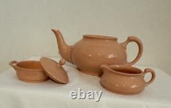LENOX Rare Antique c. 1906 STACKING TEA POT TEAPOT SET CREAMER SUGAR BOWL