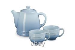 Le Creuset Tea Time 3 Piece Set Tea Cup Tea Pot