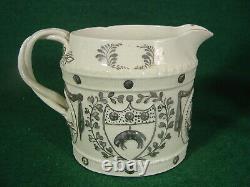 Leeds Pottery tea service set Wool Staplers Guild Revival Teapot Sugar Creamer