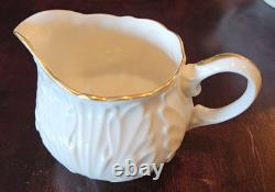 Lenox Cottage Giftware Teapot Set -Teapot, Creamer, Sugar Bowl- Ivory Porcelain