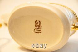 Lenox ETERNAL Tea / Coffee Pot set with w xtra bowls USA-Excellent Condition