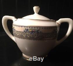 Lenox Festival Antique Tea Set Excellent Condition Teapot Creamer And Sugar