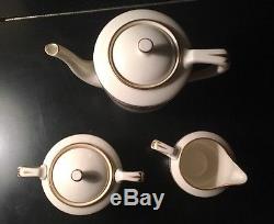 Lenox Festival Antique Tea Set Excellent Condition Teapot Creamer And Sugar