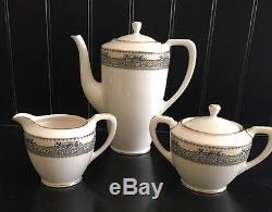 Lenox Festival Antique Tea Set Excellent Condition Teapot Creamer And Sugar