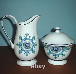 Lenox Mediterra Teapot Sugar Bowl & Creamer 3 Piece Set NEW