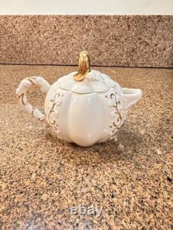 Lenox Pumpkin Teapot Set 2004
