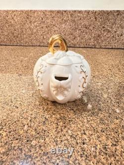 Lenox Pumpkin Teapot Set 2004
