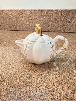 Lenox Pumpkin Teapot Set 2004