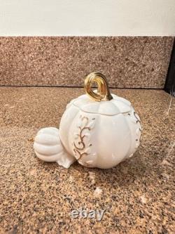 Lenox Pumpkin Teapot Set 2004
