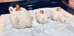 Lenox Pumpkin Teapot Set 2004